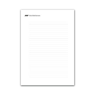 Block A4 80g inkl tryck 40st / fp